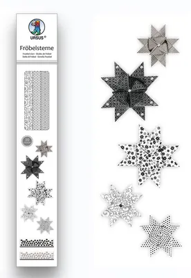 Immagine prodotto di Stelle di Fröbel in bianco e nero, assortimento