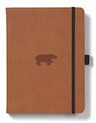 Produktbild von Dingbats A5+ Wildlife Brown Bear Notebook - Plain