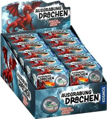 Produktbild von Franckh-Kosmos Ausgrabung Drachen (20 Ex. im Display)