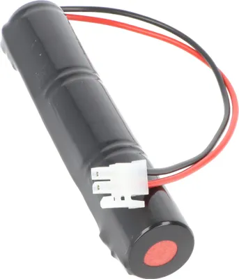 Produktbild von Notleuchtenakku NiMH 3,6V 1800mAh L1x3 Sub-C mit 200mm Kabel einseitig und Stecker