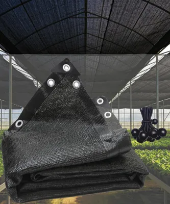 Produktbild von Elzusha – Sonnenschutzplane, 3 x 4,5 Meter, 90% UV-Schutz
