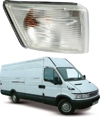 Produktbild von Rechte Signalleuchte Iveco Daily 3, weiß | 504104467, ohne Abdeckung, 1999-2007