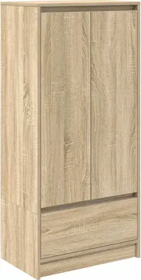 Image de Armoire tiroir chêne sonoma 55,5x34x119,5 cm bois d'ingénierie