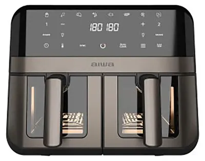 Imagen del producto de Aiwa AFR-9000, freidora de aire, 9 litros, 80 °C, 200 °C, 60 minutos, doble
