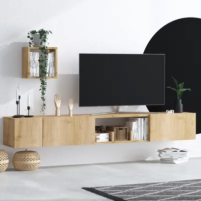 Produktbild von Skye Decor, Avior, TV-Schränke, Saphir-Eiche, 180 x 25 x 32 cm