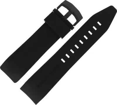 Immagine prodotto di Cintura Lunokhod - Silicone (4208) nera con fibbia nera.