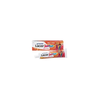 Obrázok produktu pre Lacer Junior zubný gél jahoda 75 ml