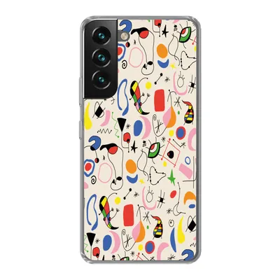 Produktbild von MuchoWow® Handyhülle Schutzhülle Hülle für Samsung Galaxy S22 Plus Muster - Abstrakt - Kunst Silikon Softcase Handy Hülle - Schutzabdeckung