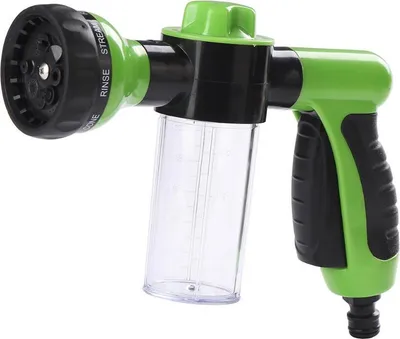 Produktbild von Auto-Schuimsprayer für Rasen und Fahrzeugreinigung - grün - 1,5 l - Sprühkopf - für Gartenschlauch
