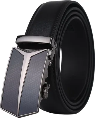 Produktbild von Herren Gürtel Ratsche Automatik Gürtel für Männer 35mm Breit Ledergürtel