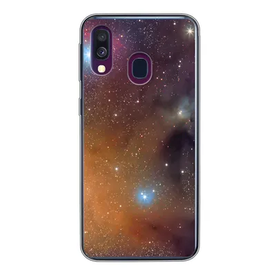 Produktbild von MuchoWow® Handyhülle Schutzhülle Hülle für Samsung Galaxy A40 Universum - Sterne - Farben - Jungen - Mädchen - Kinder Silikon Softcase Handy Hülle - Handy-Tasche