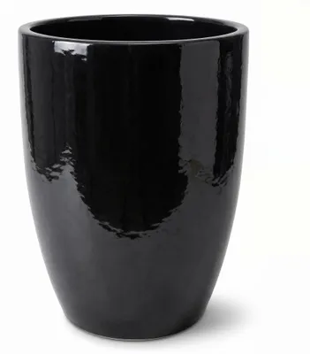 Produktbild von Pflanzkübel aus Keramik Provencelia MAZARIN Schwarz, Ø57 cm x H70 cm, frostbeständig