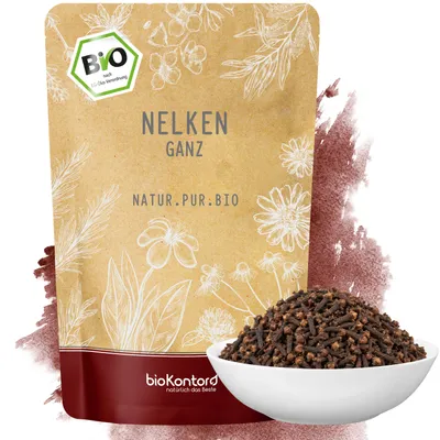 Produktbild von Nelken ganz 100 g - Gewürznelken | bioKontor