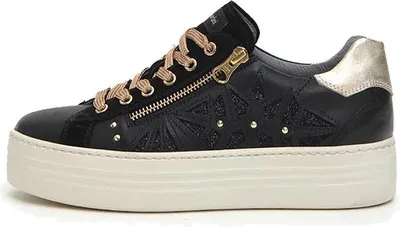 Produktbild von Nero Giardini Guanto Velour nero Damen Sneaker low in Schwarz, Größe 38