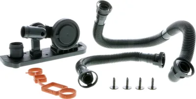 Produktbild von VAICO Reparatursatz Kurbelgehäuseentlüftung V10-3246 Zylinderkopf für VW GOLF VI (5K1) 189mm 86mm 47mm druckgesteuert 0,6108kg