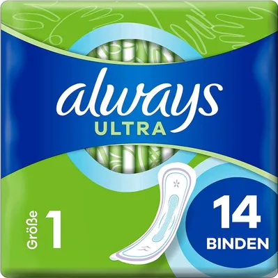 Produktbild von Always Ultra Damenbinden, 14 Stück