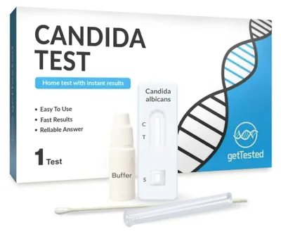 Candida-Schnelltest für Frauen – Vaginalabstrich, 1 Stück