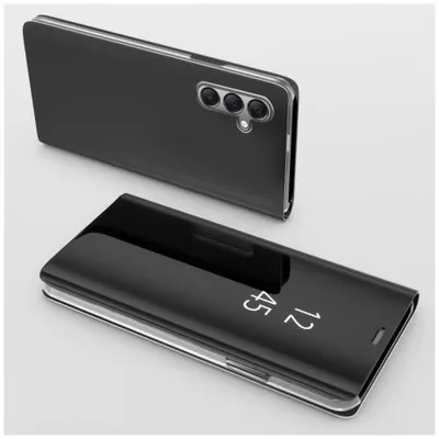 Produktbild von Mirror Flip-Case für Samsung Galaxy - Farbe: Schwarz - Modellkompatibilität: Für Samsung Galaxy A15
