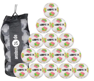 Produktbild von Ballset DERBYSTAR Jugendball - APUS S-LIGHT 290 inkl. Ballsack 5 15 Bälle
