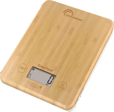 Image de Little balance Balance de cuisine Slim Bambou