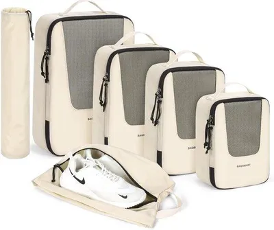 Produktbild von Famanu Reiseorganizer Set 4-teilig - Kompressionswürfel für Koffer
