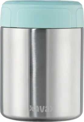Produktbild von Thermobecher aus Edelstahl, 500 ml, blaupastell