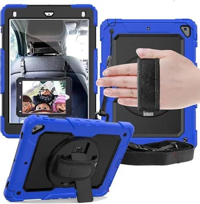 Image de Étui pour tablette avec support intégré - 24 x 17 cm - Noir