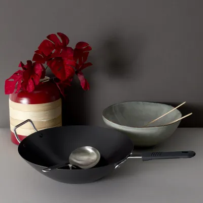Image de Wok Acier Tous Feux 33cm