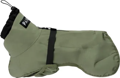 Produktbild von PAIKKA Hunde Regenmantel reflektierend "Visibility Raincoat" grün