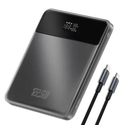 Obrázek produktu pro 4smarts Slim, 20000 mAh, Lithium-polymerová (LiPo), Adaptive Fast Charging, Quick Charge 3.0, 20 V, Šedá