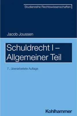 Immagine prodotto di Schuldrecht I - Allgemeiner Teil