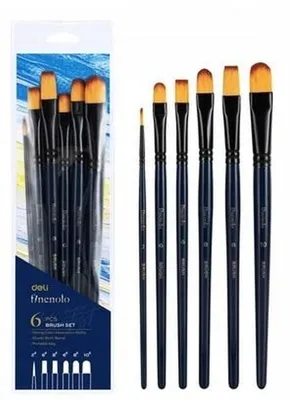 Produktbild von 6-teiliges Pinselset von Finenolo Deli