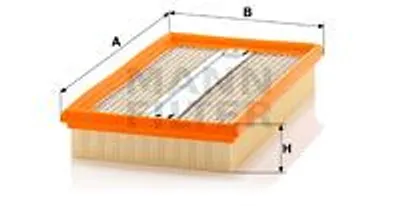 Image de Mann-Filter Luftfilter C 33 125