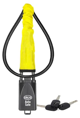 Zdjęcie produktu dla Zamek do pasa bezpieczeństwa alca® do blokady kierownicy, o długości 67 cm