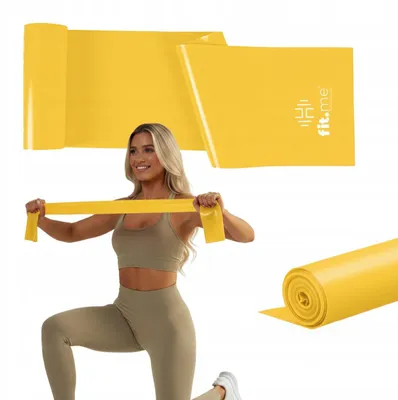 Produktbild von FitMe Powerband Widerstandsband Dehnung 5-10kg Gelb