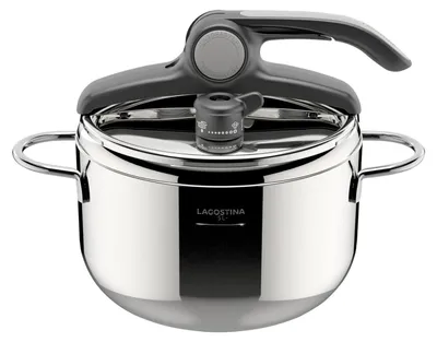 Image de Lagostina 010011010805 autocuiseur pour cuisinière 5 L Acier inoxydable