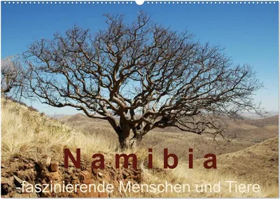 Produktbild von Namibia - faszinierende Menschen und Tiere (Wandkalender 2025 DIN A2 quer), CALVENDO Monatskalender