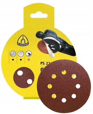 Produktbild von Klingspor Haftschleifscheibe PS 22 K Durchmesser 125mm Körnung 120 kletthaftend - 241627