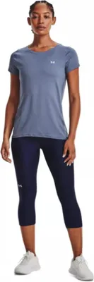 Produktbild von Under Armour Damen T-Shirt atmungsaktiv schnelltrocknend XXL Lila