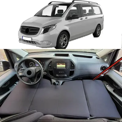 Produktbild von Mercedes Vito V eVito EQV W447 Bj ab 2014 kompatibles Fahrerhausbett