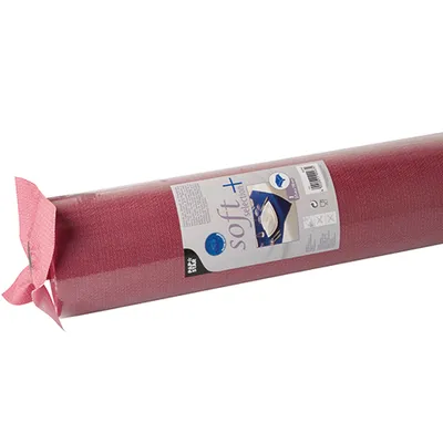 Zdjęcie produktu dla Papstar 84941, Prostokątny, Bordowy, Syntetyk, Obrus, 118 x 2500 cm, 2,03 kg