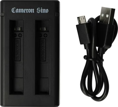 Produktbild von vhbw Dual Micro-USB + USB-C Ladegerät kompatibel mit Insta360 One X3 Kamera - Ladeschale + Micro-USB Kabel Ladeanzeige