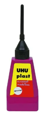 Produktbild von UHU Plast Special, Flüssigkeit, 34 ml, CE, Sichtverpackung, 1 Stück(e)