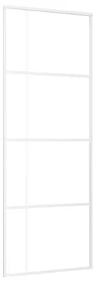 Obrázok produktu pre posuvné dvere ESG zo skla a hliníka 76x205 cm biele