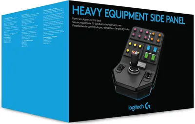 Produktbild von Logitech G G Saitek Farm Sim Vehicle Side Panel, Speziell, PC, Analog / Digital, Kabelgebunden, USB 2.0, Schwarz