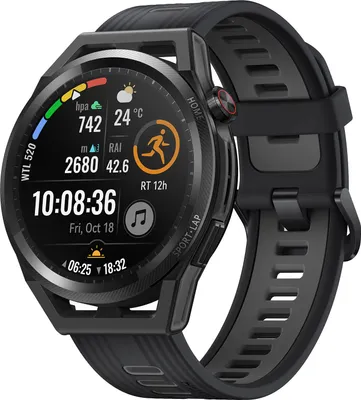 Produktbild von Huawei WATCH GT Runner 3,63 cm (1.43 Zoll) AMOLED 46 mm Schwarz GPS