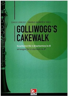 Produktbild von Golliwogg's Cakewalkfür 4 Klarinetten