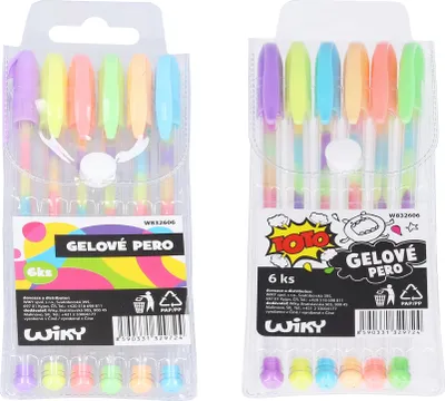 Produktbild von Gelstift-Set, 6 Stück, Regenbogen