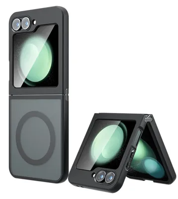 Obrázok produktu pre Techsuit - PureFrost MagSafe ochranný obal na Samsung Galaxy Z Flip6 - matný čierny