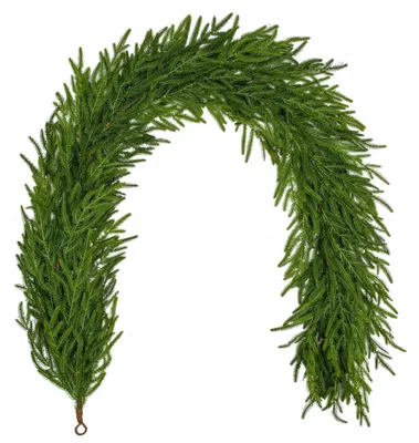 Immagine prodotto di Ghirlanda natalizia artificiale, verde, 183 cm